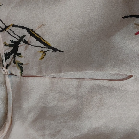 NWT Joie Cocktail Kayane Goldenrod 100% Silk Dress Size 2 - Picture 7 of 15